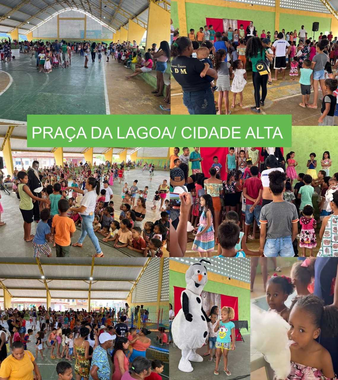 Camacã: Prefeitura leva mais uma vez alegria e diversão   para as crianças da sede e distritos